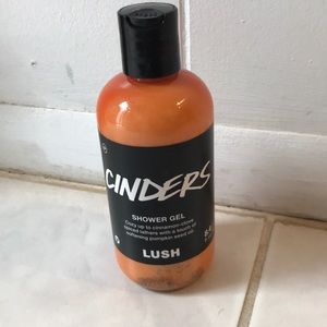 Brand new never used Lush cinders shower gel